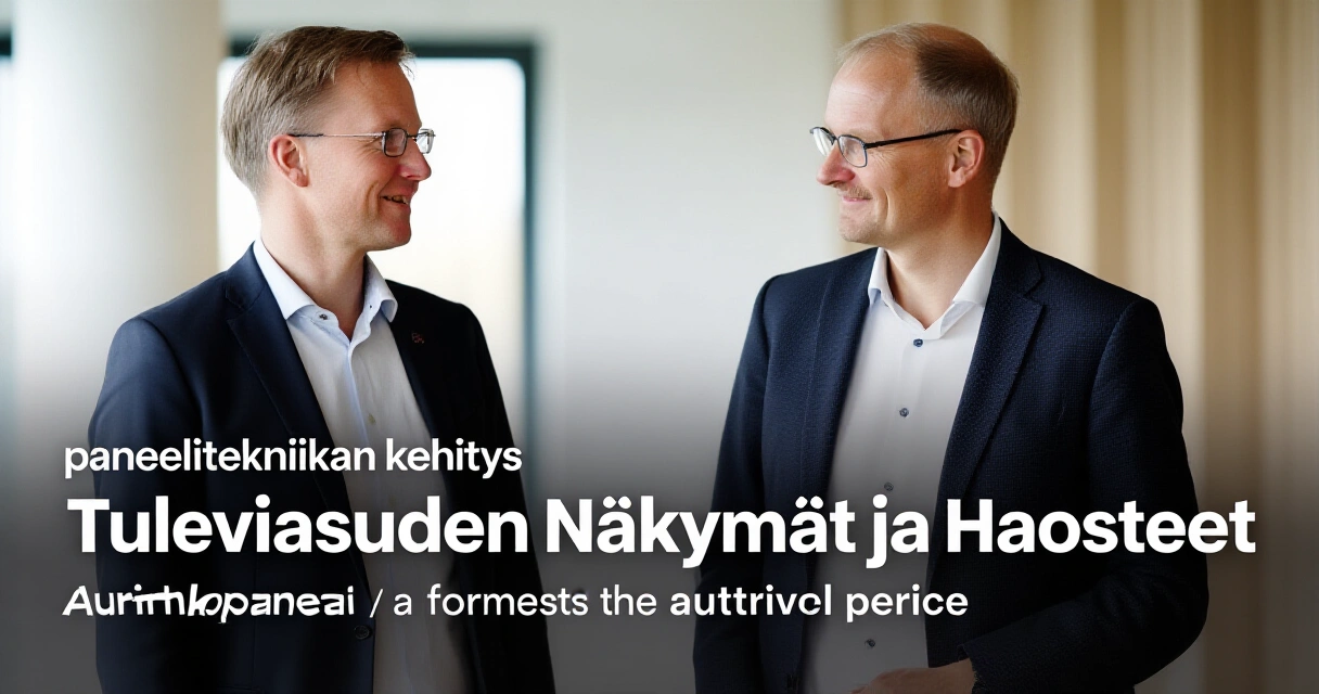 Tulevaisuuden näkymät ja haasteet
